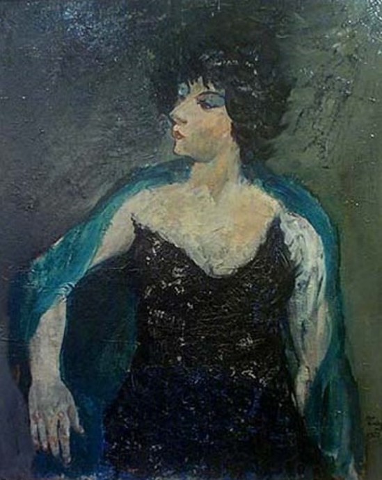 Kiki de Montparnasse by Per Krohg 1928