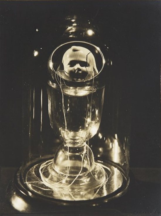 Lee Miller. Object by Joseph Cornell 1933. Via liveauctionners