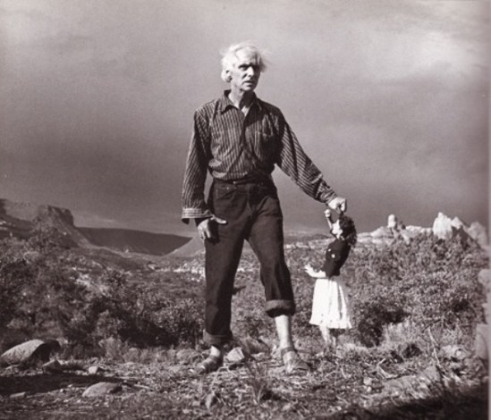 Max Ernst and Dorothea Tanning, photographed by Lee Miller, Sedona, Arizona, 1946