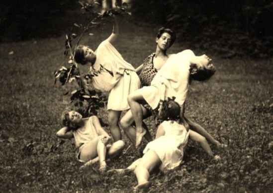 Alexander Grinberg3. The antique theatre in Russian estate 1920. Via russianphotographs.net