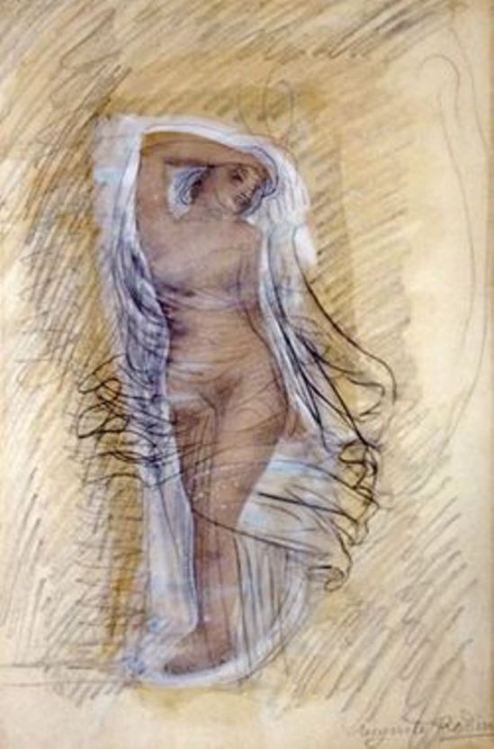Auguste Rodin. Nu debout aux voiles blancs 1900