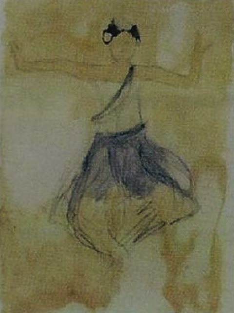 Auguste Rodin. Cambodian dancer 1906