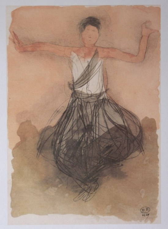 Auguste Rodin. Danseuse cambodgienne  1906