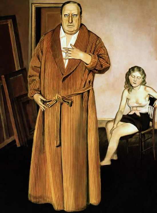 Balthus. Portrait d'André Derain 1936