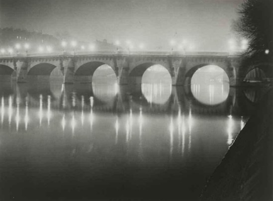 Brassaï. Pont de la Seine 1930 Via mutualart