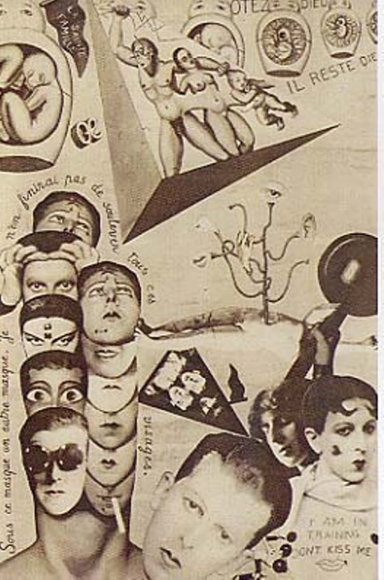 Claude Cahun et Marcel Moore. Illustration in Aveux non avenus 1929-1930 Via artnet