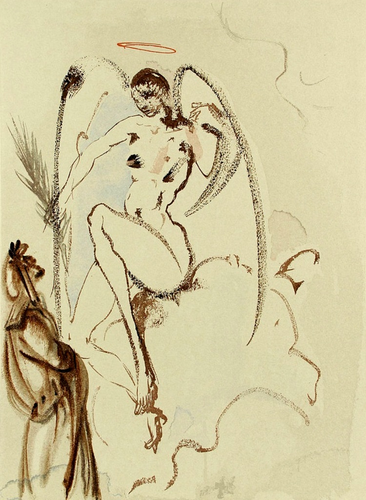 Salvador Dali. La divine comédie. Le paradis