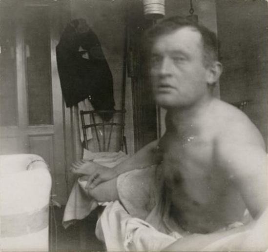 Edvard Munch. autoportrait 1908-1909
