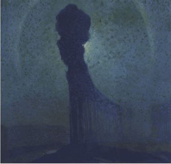 Edward Steichen. Landscape with avenue of trees 1902. ViaWMAA