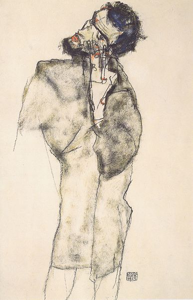 Egon Schiele. Autoportrait 1913