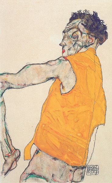 Egon Schiele. Autoportrait1 1914