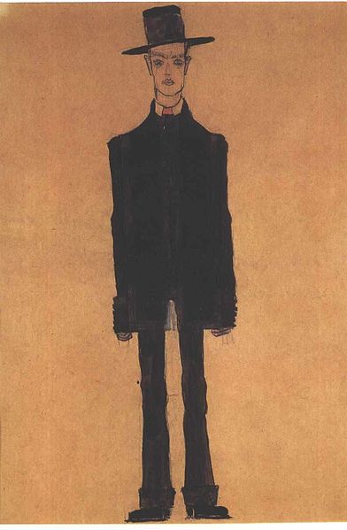 Egon Schiele. Autoportrait6