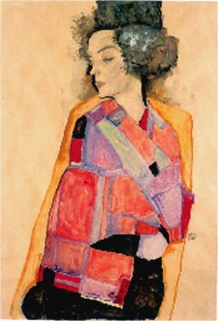 Egon Schiele. Die träumende 1911
