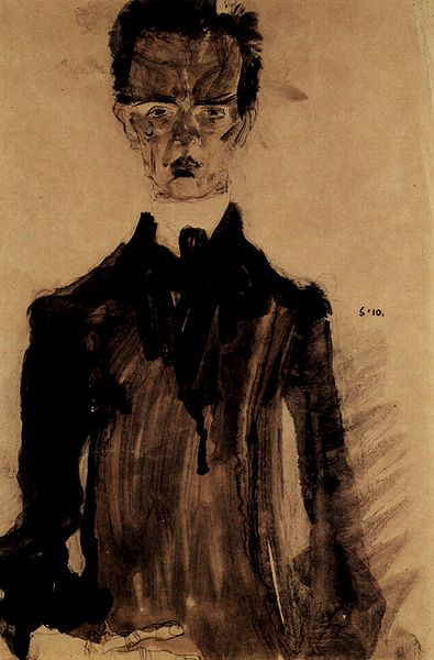 Egon Schiele10. Autoportrait 1910