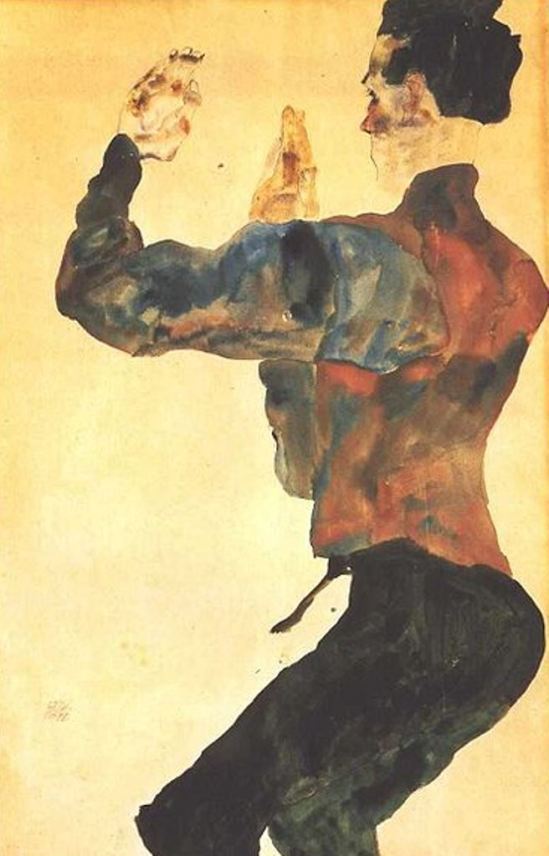 Egon Schiele12. Autoportrait 1912