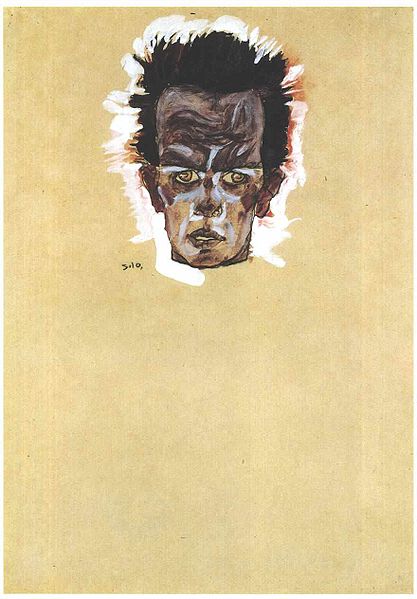 Egon Schiele16. Autoportrait 1910