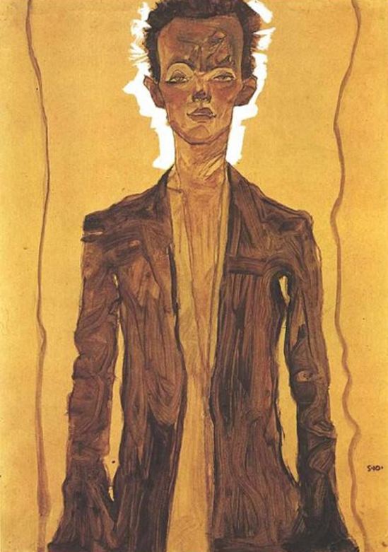 Egon Schiele17. Autoportrait 1910