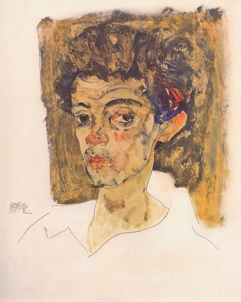 Egon Schiele2. Autoportrait 1912