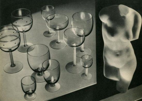 Emelie Danielson. Sculpture and glass 1935 Via liveauctioneers