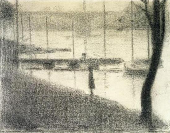 Georges Seurat. Le pont de Courbevoie 1886