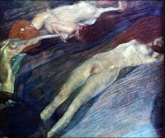 Gustav Klimt. Moving water 1898.jpg