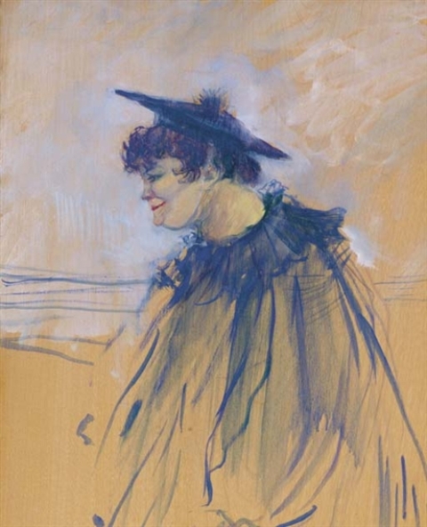 Henri de Toulouse-Lautrec. Au 'Star', Le Havre (Miss Dolly, chanteuse anglaise)
