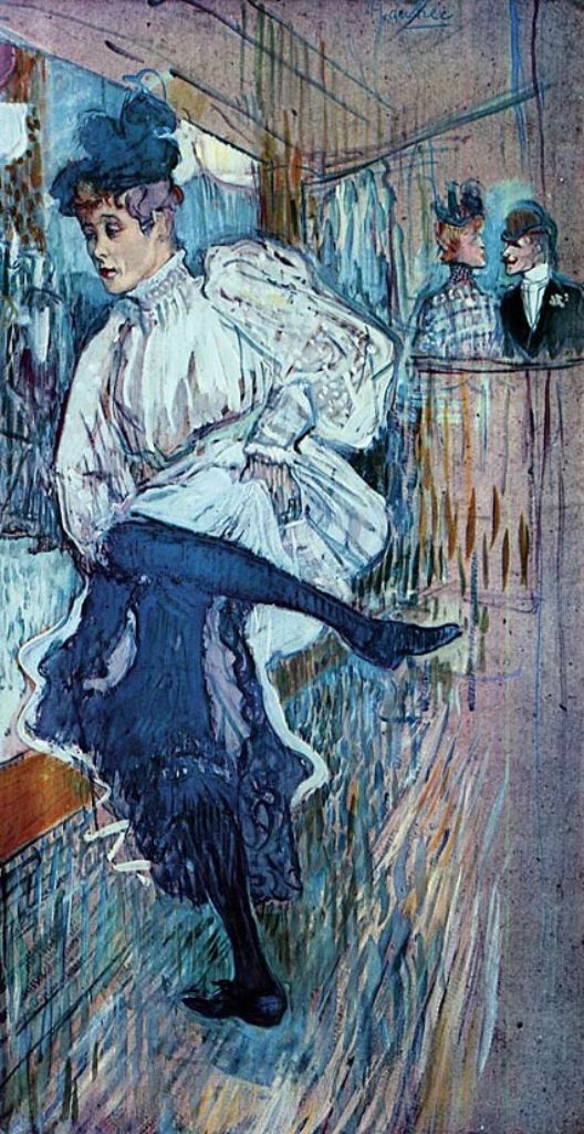 Henri de Toulouse-Lautrec. Jane Avril dancing 1982