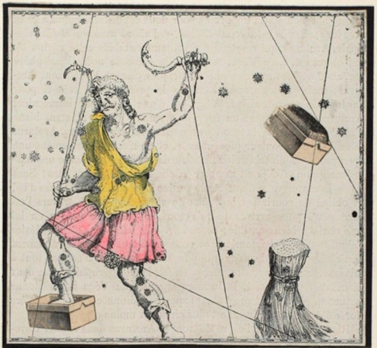 Joseph Cornell. Le Bouvier de l’atlas de Bayer (1603) 1934 Via ubugallery