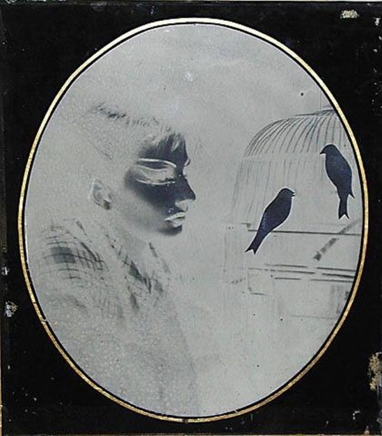 Joseph Cornell. Renée Jeanmaire (Zizi) in Carmen, ballet  1946-1949 Via artnet