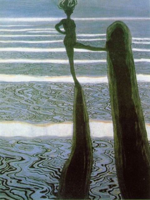 Lèon Spilliaert. La pose 1910