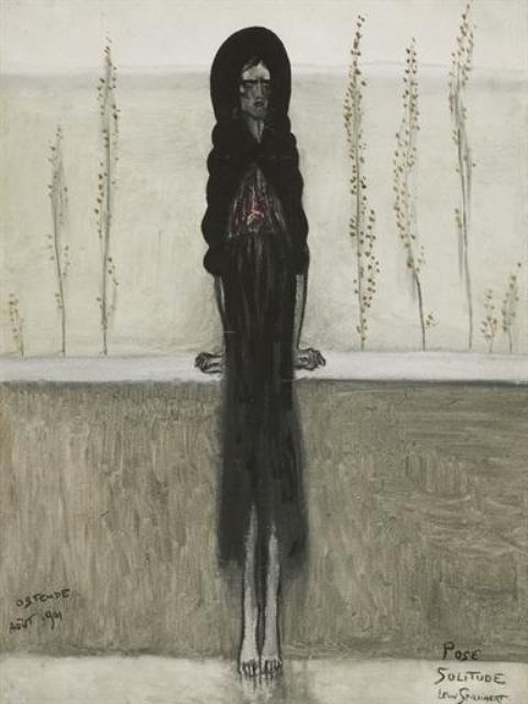 Lèon Spilliaert. Pose, solitude 1901