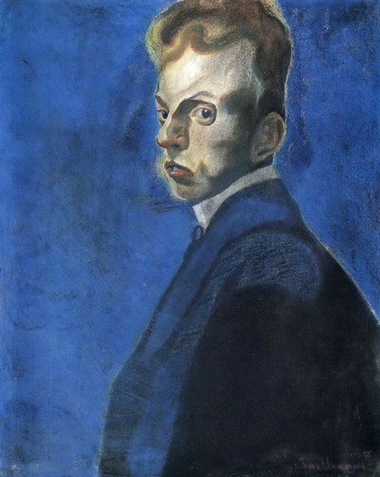 Léon Spilliaert. Autoportrait 1907