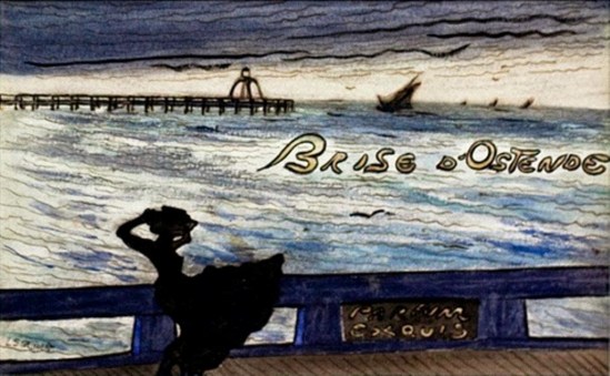 Léon Spilliaert. Brise d'Ostende 1900