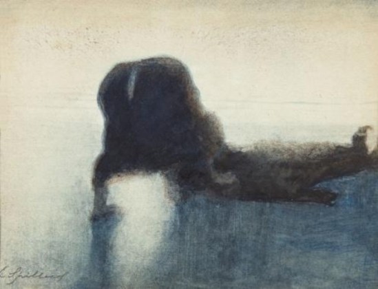 Léon Spilliaert. Le noyé 1910