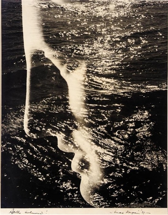 Max Dupain. Apollo Submerged 1937. Via mutualart