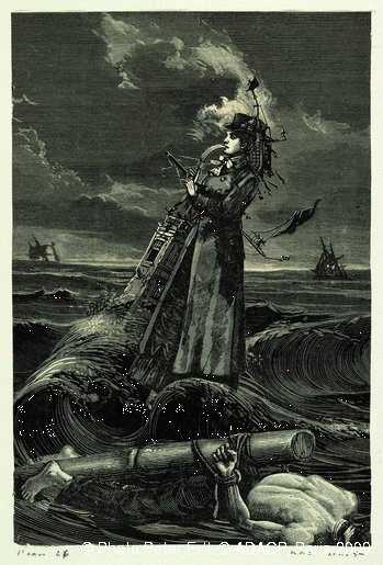 Max Ernst. Collage tiré de Une semaine de bonté. L'eau 26 1933 Via RMN