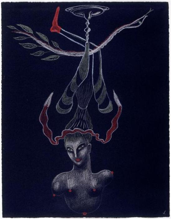 Nusch Eluard. Cadavre exquis 1931 Via RMN