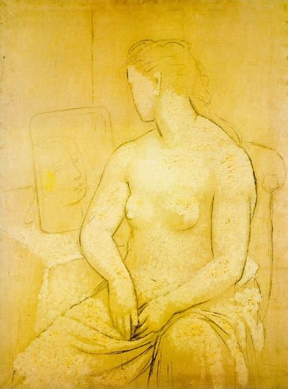 Pablo Picasso. Nu assis 1901
