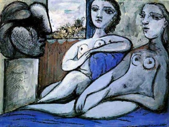 Pablo Picasso. Nudes and bust 1933