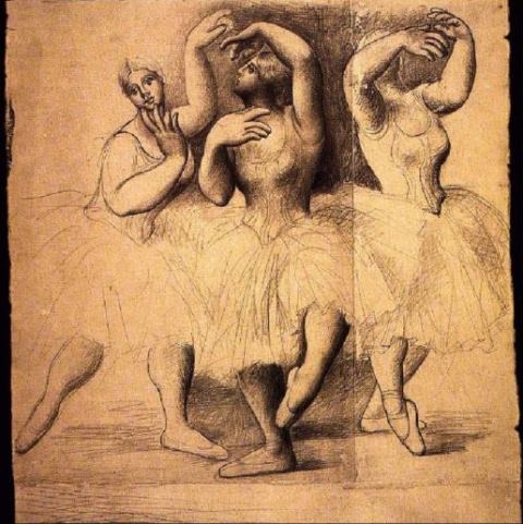Pablo Picasso. Trois danseuses 1919