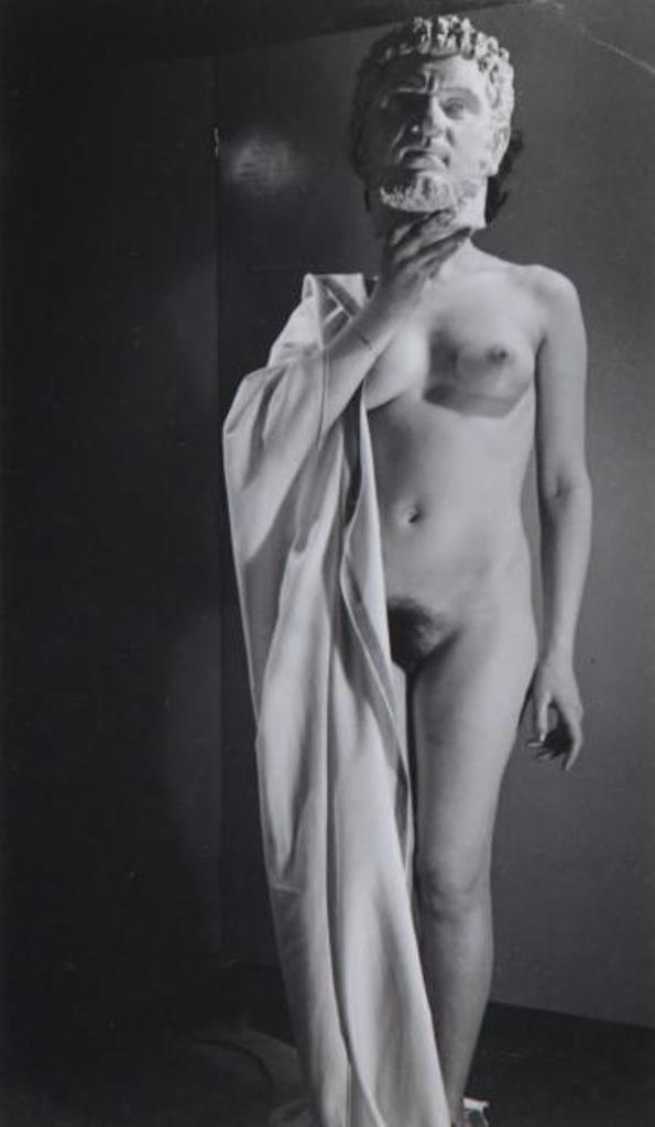 Pierre Boucher. Nu à la tête sculptée d'empereur, 1936 Via drouot