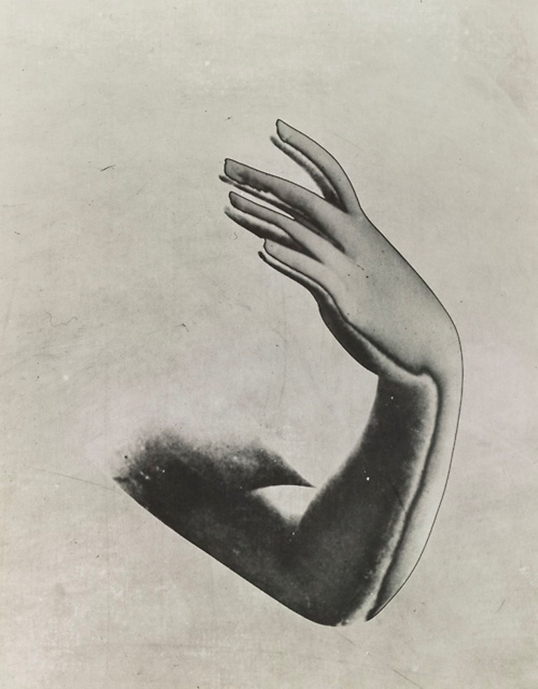 Pierre Boucher. Solarized arm and hand 1933