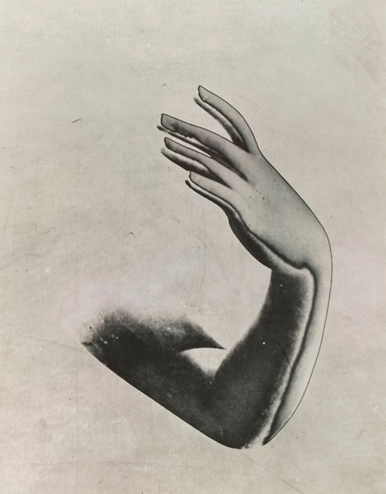 Pierre Boucher. Solarized arm and hand 1933