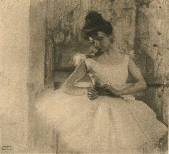 Robert Demachy, Behind the Scenes, 1910. Via theredlist