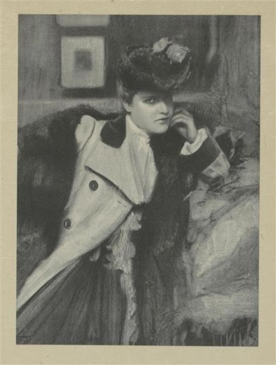 Robert Demachy. Portrait Mlle D. 1906 Similigravure Via RMN