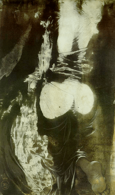 Salvador Dali. Figure climbing a stair 1967