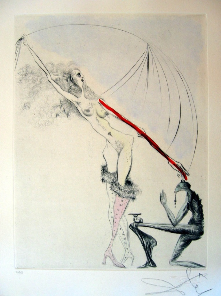 Salvador Dali. Vénus in furs