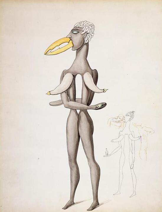Victor Brauner. Anatomie du désir 1936 Via RMN