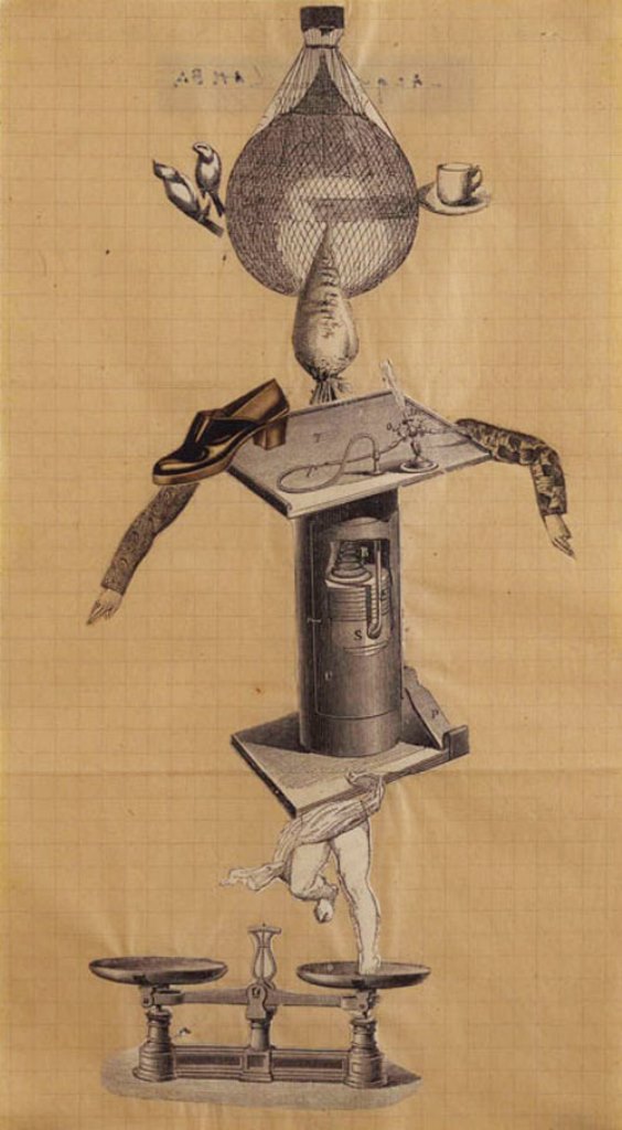 Victor Brauner, Jacques Hérold, Violette Hérold, Yves Tanguy, and Raoul Ubac. Cadavre exquis 1938