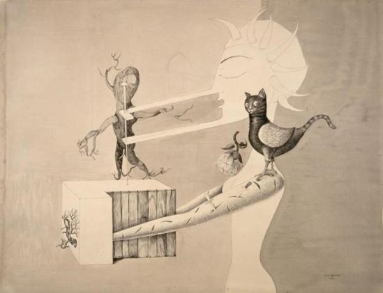 Victor Brauner. La mandragore 1939 Via RMN